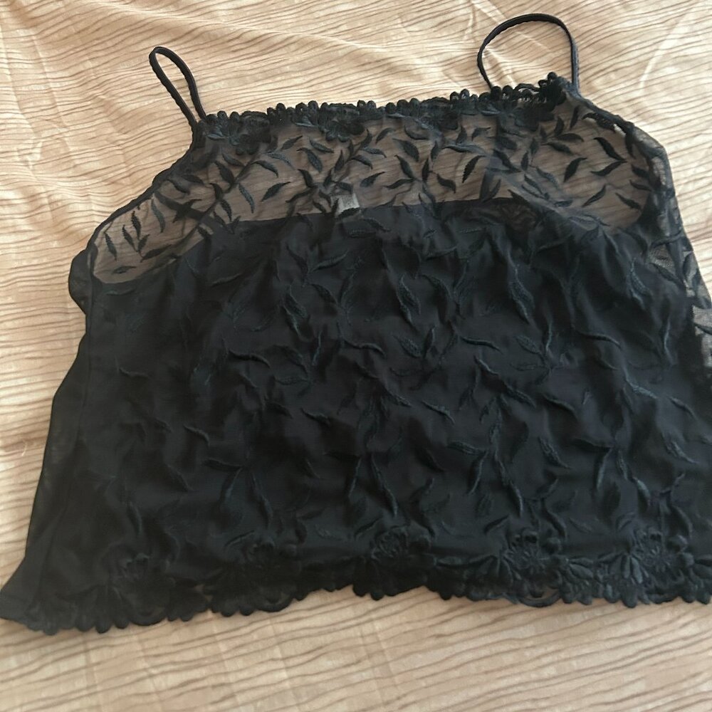 Sexy Black Camisole - size L